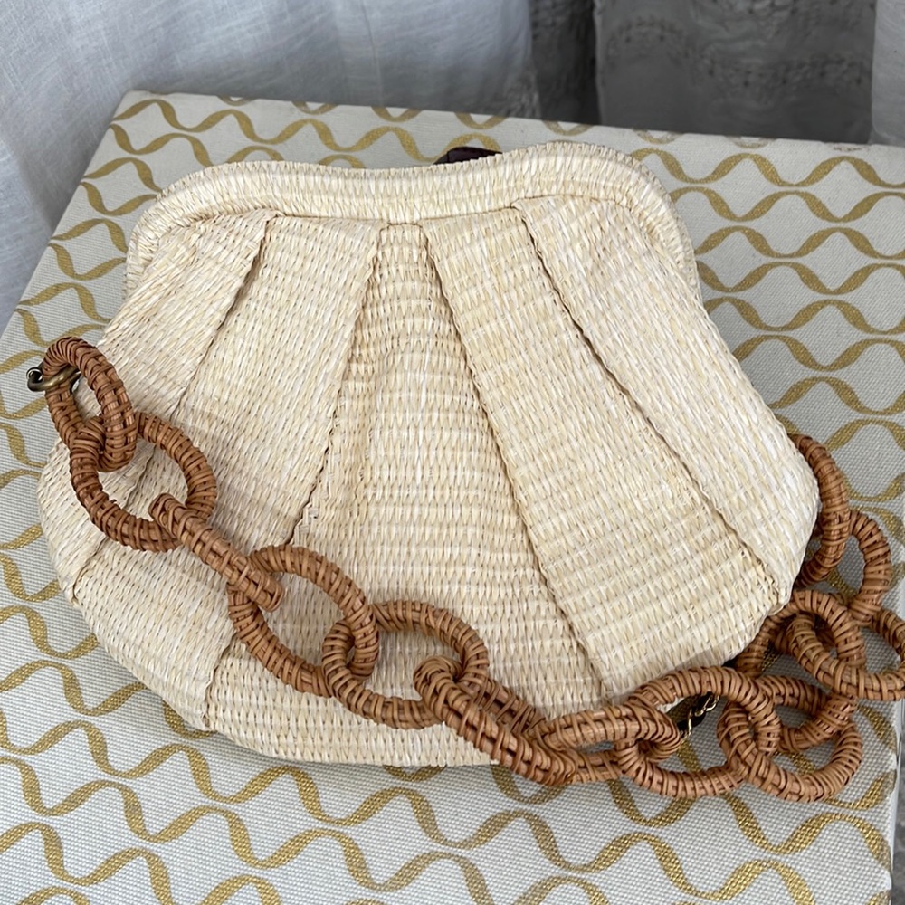 Straw Rattan Purse
